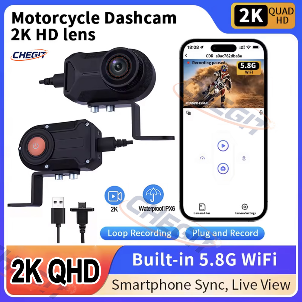 Cycling Loop - DVR per Moto 2K HD WiFi