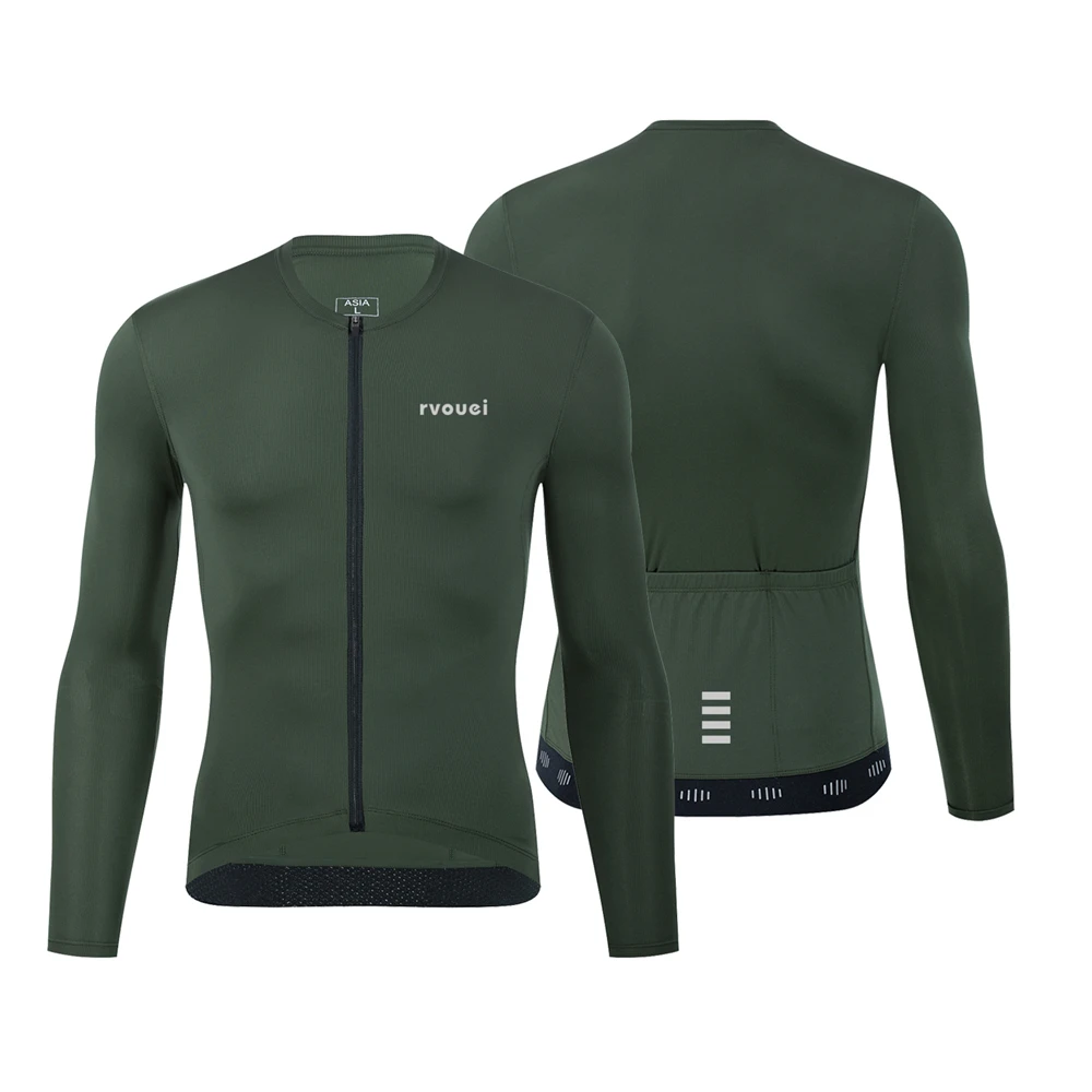 Cycling Commuter Jacket - Rvouei Primavera Autunno Maglia da ciclismo