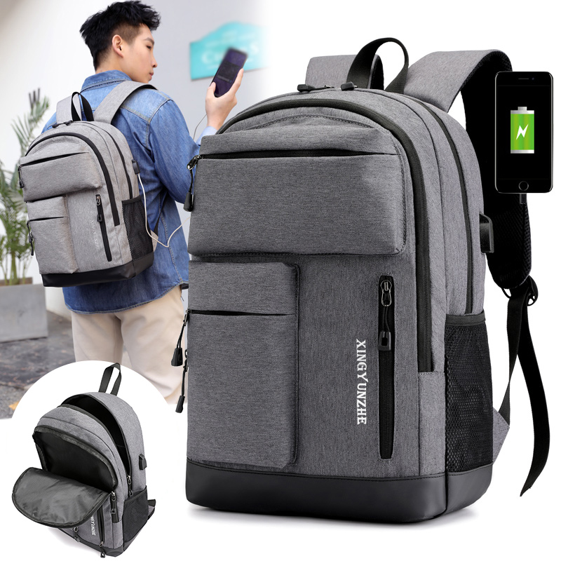 Cycling Commuter Backpack Laptop - Zaino da uomo con ricarica USB