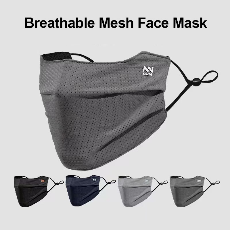 Cycling Loop - Maschera Solare per Uomo, Traspirante in