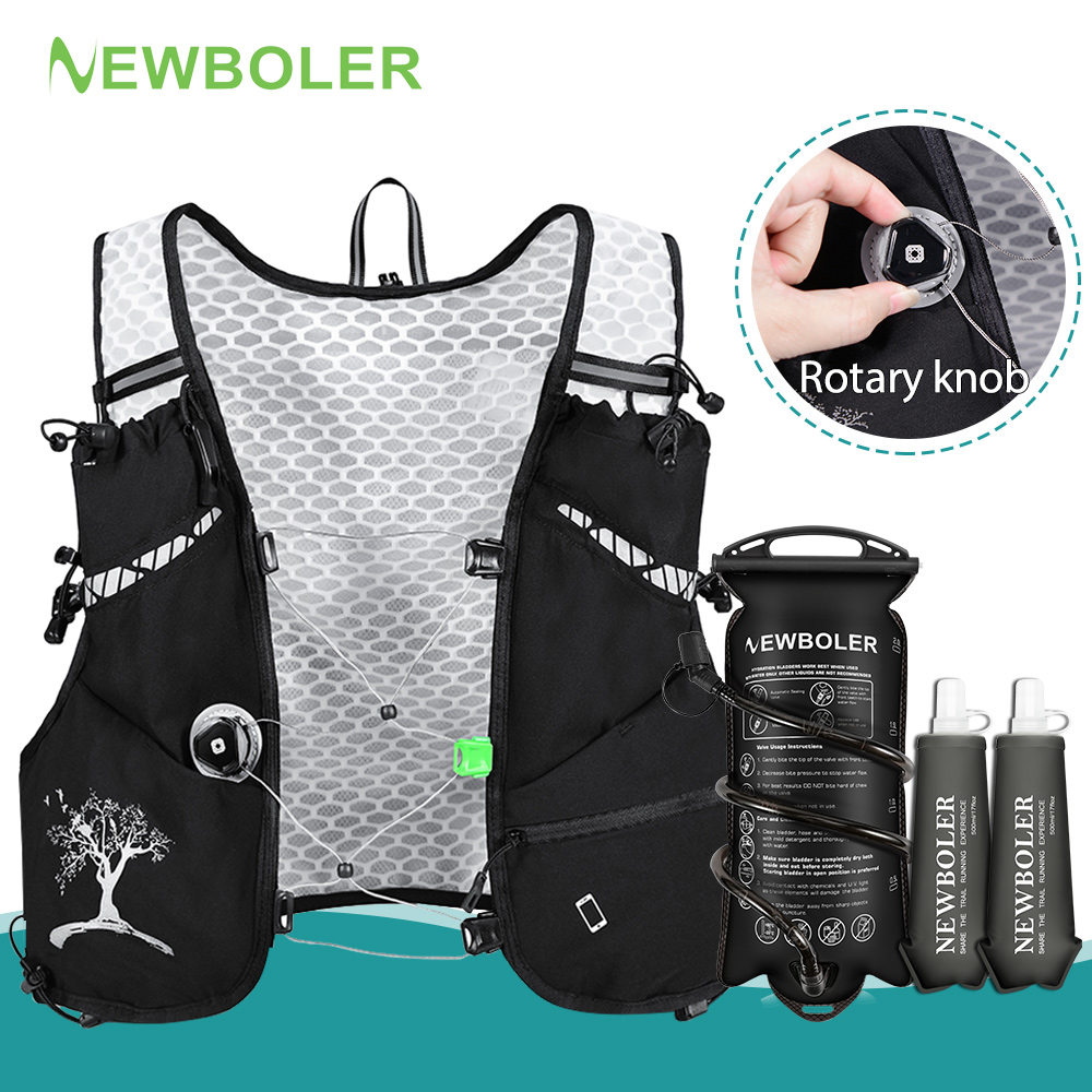 Cycling Commute Backpack - Zaino NEWBOLER 8L per Trail Running,
