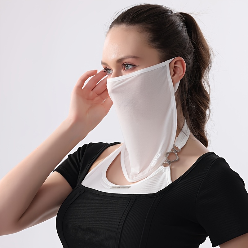 Cycling Loop - Maschera Solare in Seta Ghiaccio, Scaldacollo