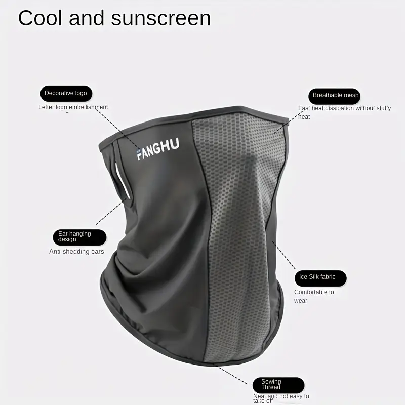 Maschera da ciclismo a mezza f - Cycling Loop recensione e prezzo