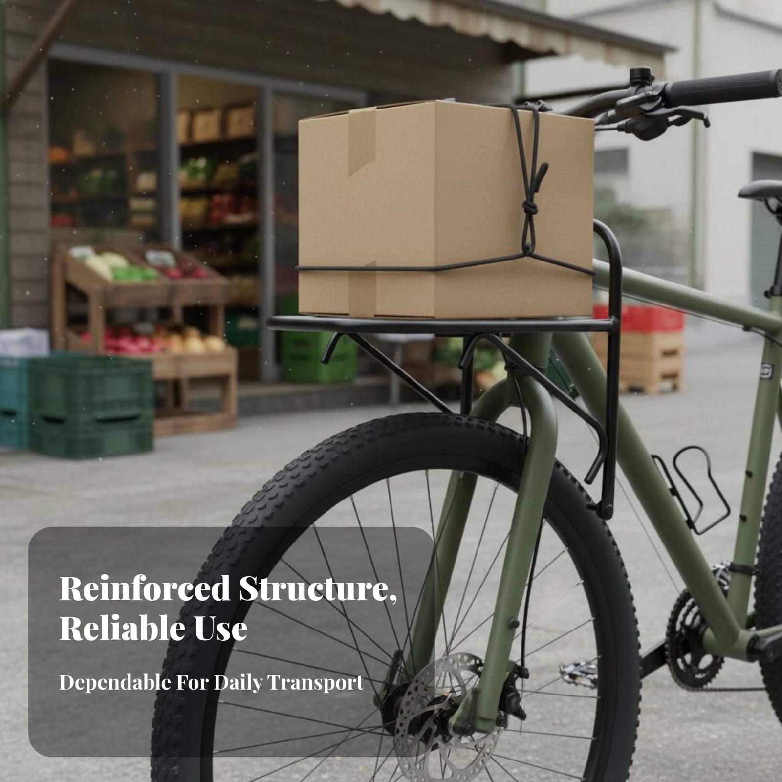 Portapacchi Anteriore per Bici - Cargo Rack Aluminum recensione e prezzo
