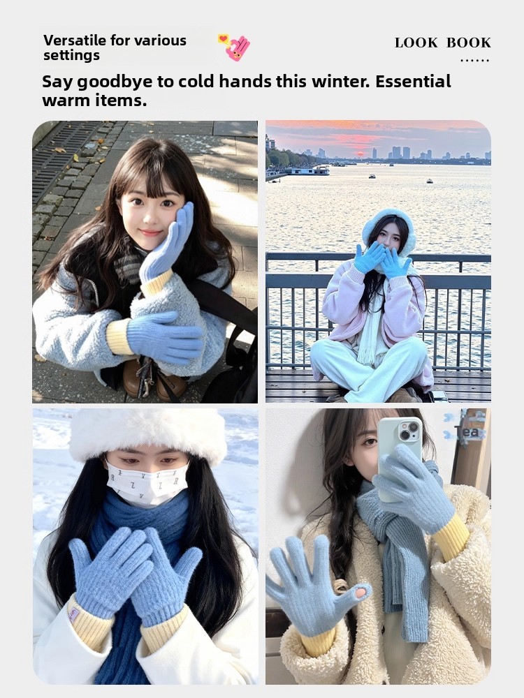 Guanti in peluche lavorati a m - Winter Cycling Commute recensione e prezzo