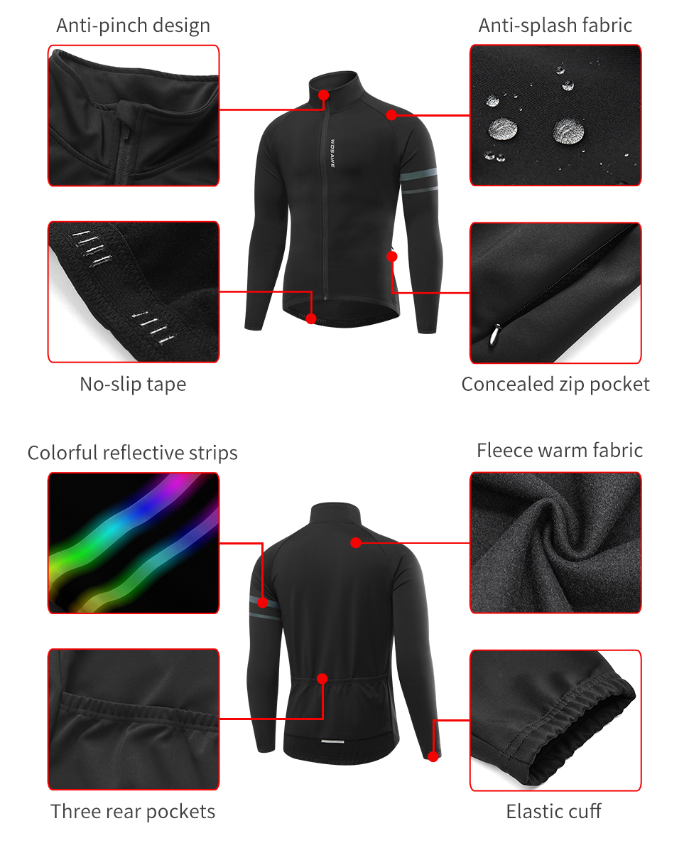 WOSAWE Giacca da ciclismo inve - Cycling Commuter Jacket recensione e prezzo